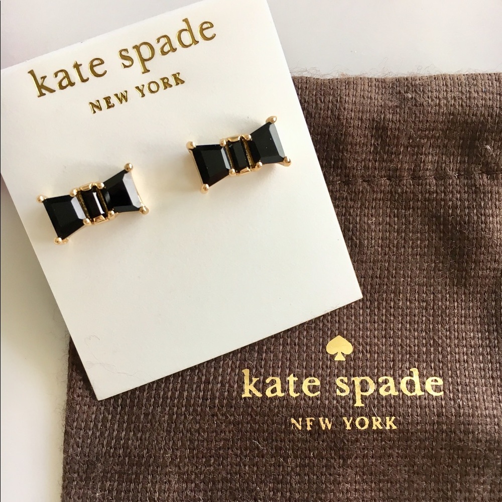 Kate Spade Jackpot Jewels Bow Stud Earrings
